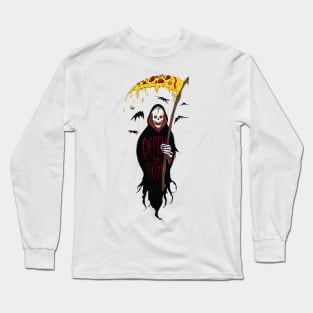 Death by pizza Long Sleeve T-Shirt